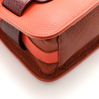 Proenza Schouler Calfskin Mini PS11 Classic Shoulder Bag Saddle Burgundy Tangerine 8 of 9