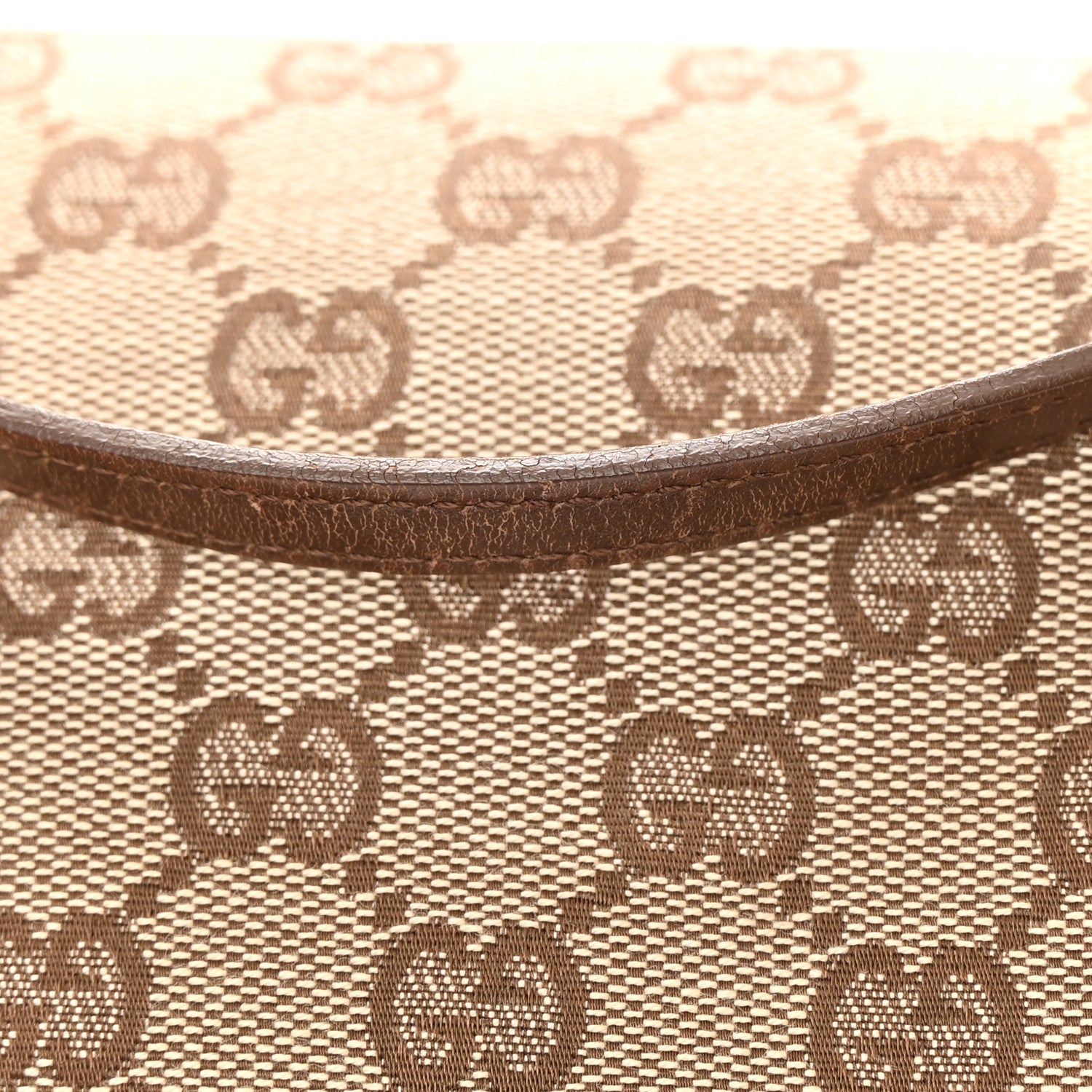 Gucci Monogram Boat Pochette Brown 14 of 17