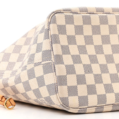 Louis Vuitton Damier Azur Neverfull MM 9 of 10