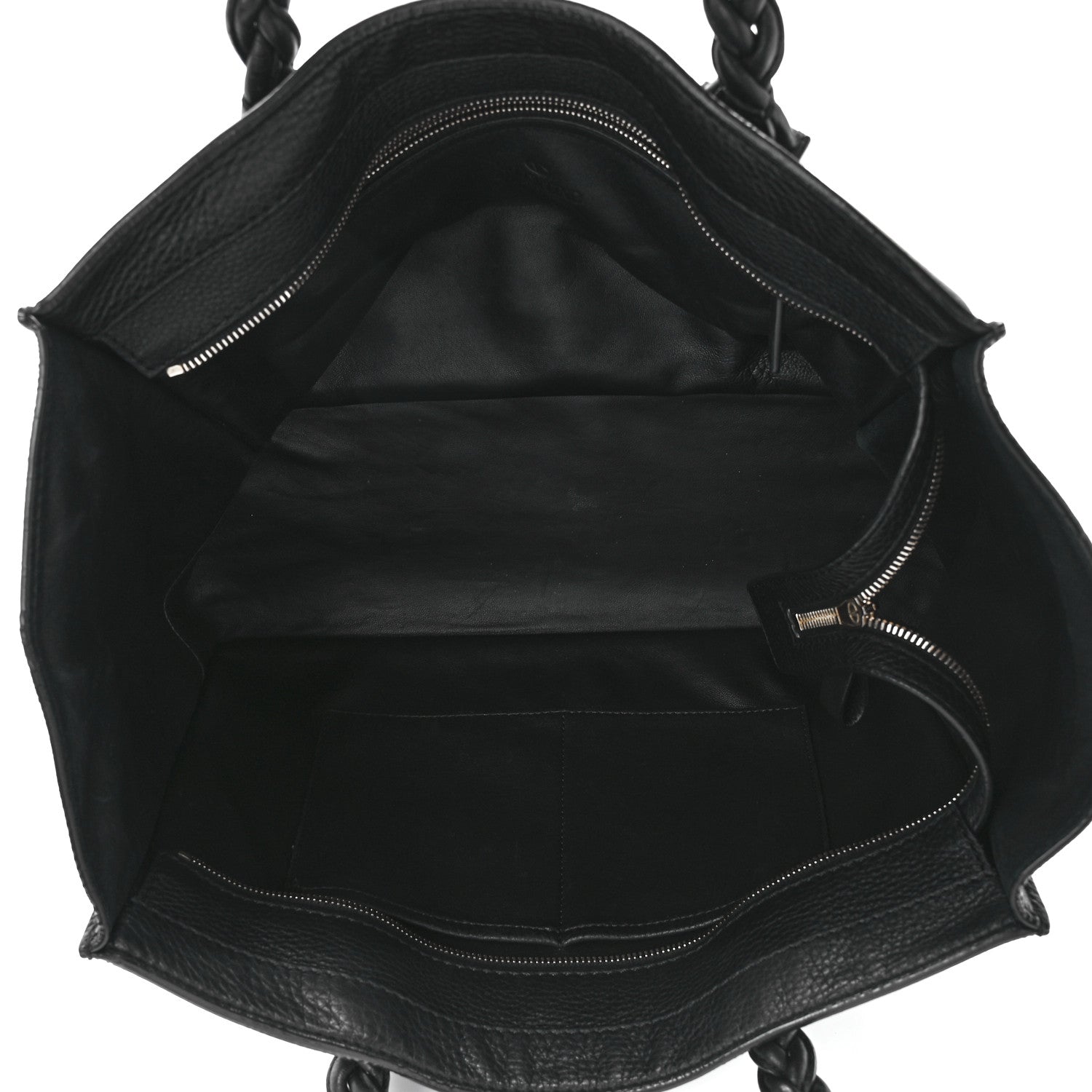 Valentino Garavani Grained Calfskin To Be Cool Tote Black 6 of 14