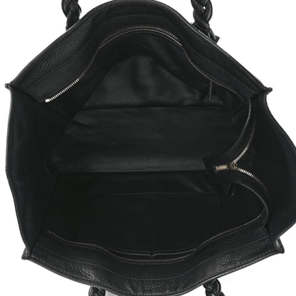 Valentino Garavani Grained Calfskin To Be Cool Tote Black 6 of 14