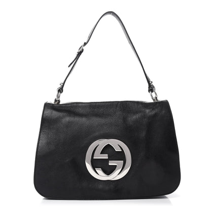 Gucci Calfskin Blondie Medium Shoulder Flap Black 1 of 10