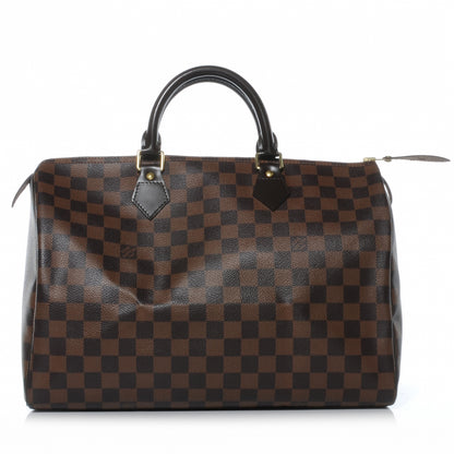 Louis Vuitton Damier Ebene Speedy 35 1 of 7