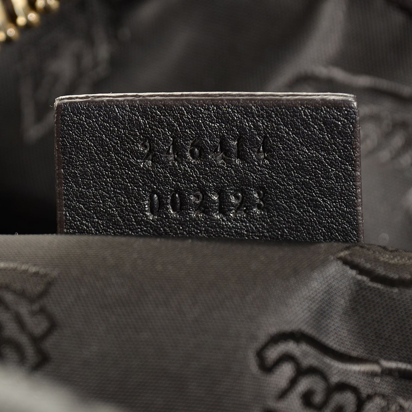 Guccissima Medium Classic Backpack Black