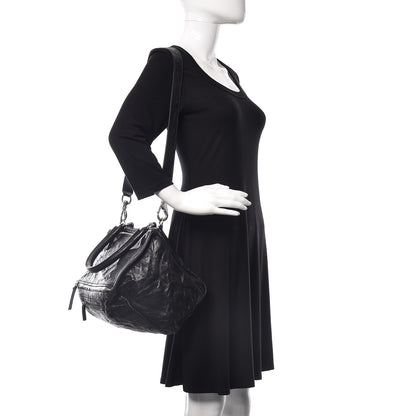 Givenchy Tumbled Sheepskin Medium Pandora Black 2 of 10