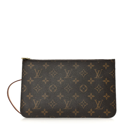 Louis Vuitton Monogram Neverfull MM GM Pochette Fuchsia 1 of 6