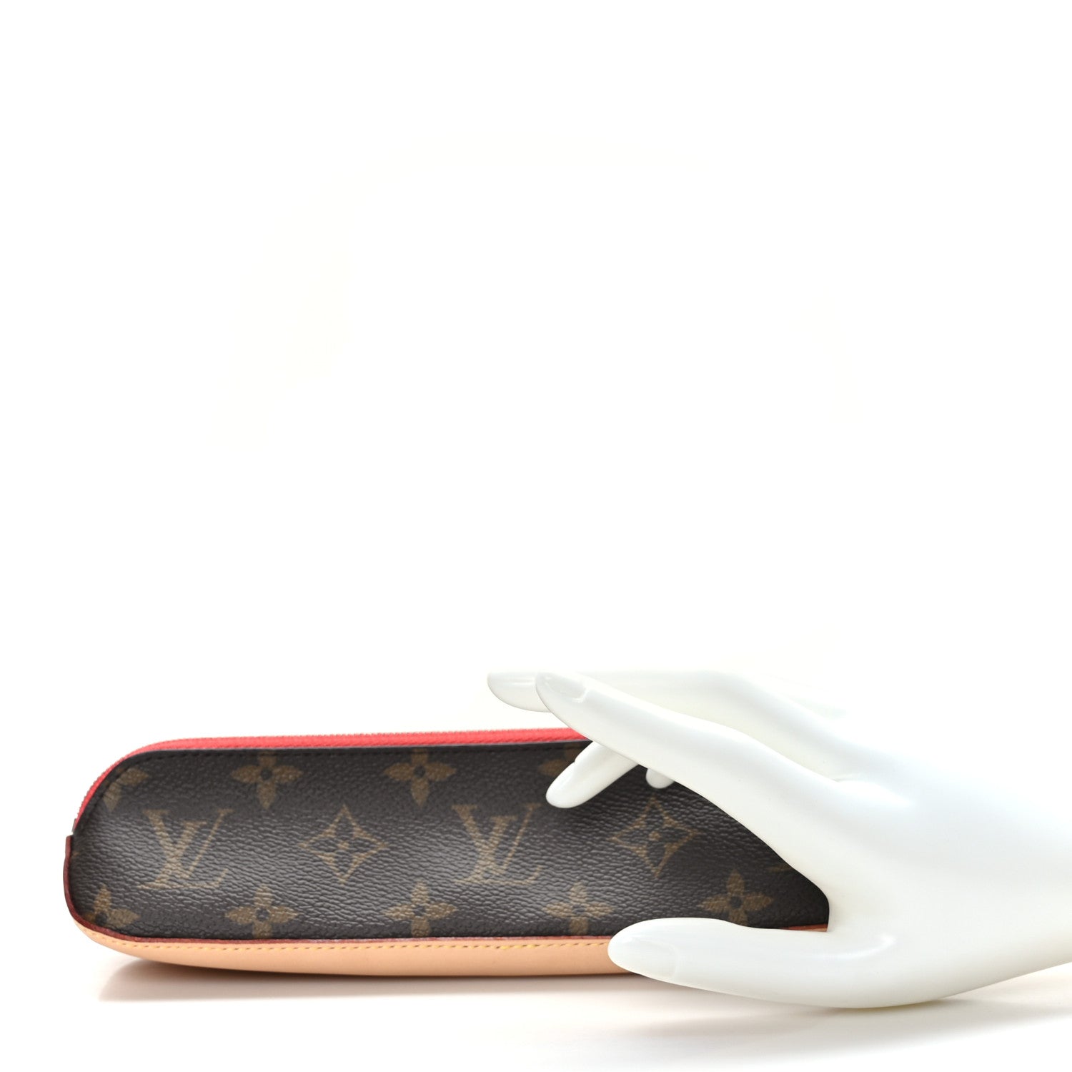 Louis Vuitton Monogram Elizabeth Pencil Pouch Red 2 of 9