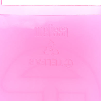 Telfar x MELISSA Jelly Medium Shopping Bag Clear Pink 6 of 10