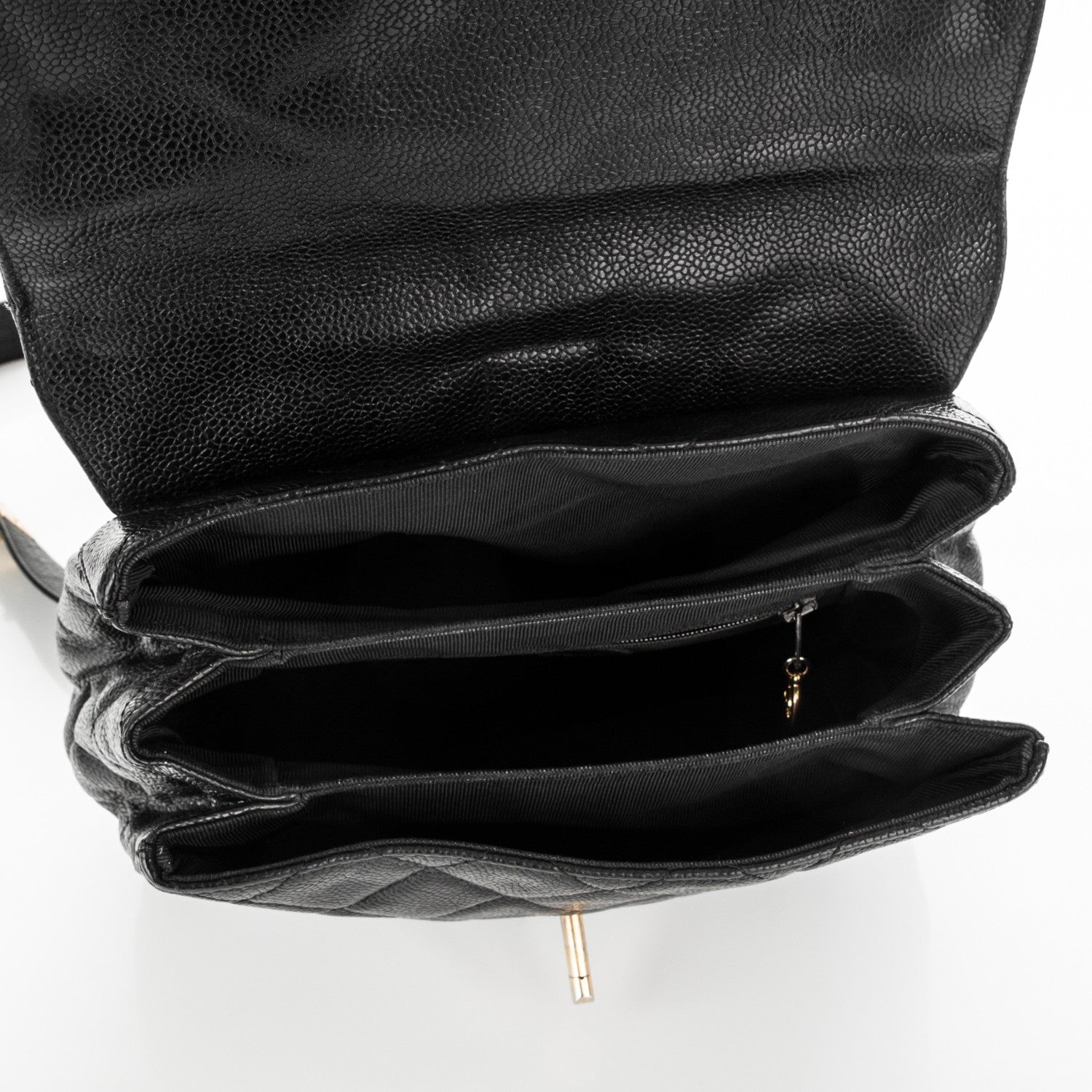 Chanel Caviar Quilted Backpack Black 5 of 7