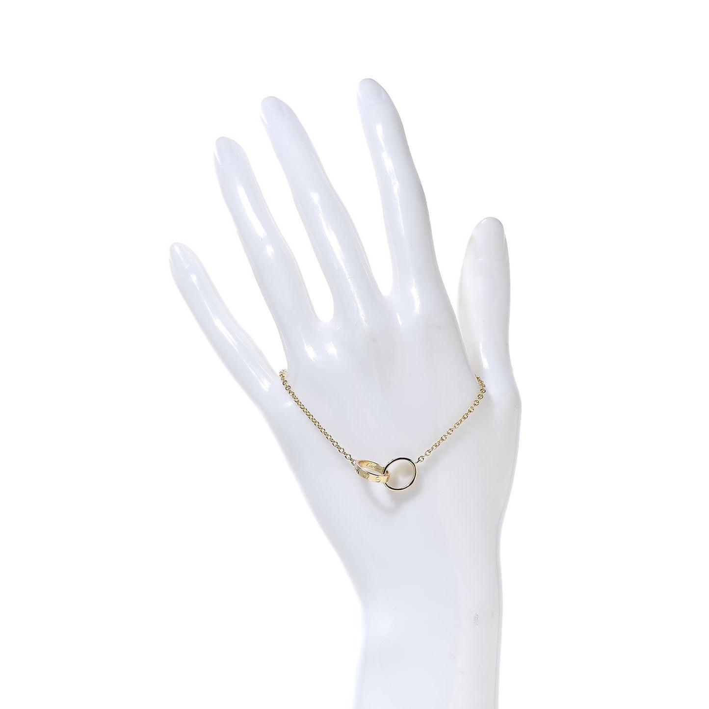18K Yellow Gold Interlocking LOVE Bracelet