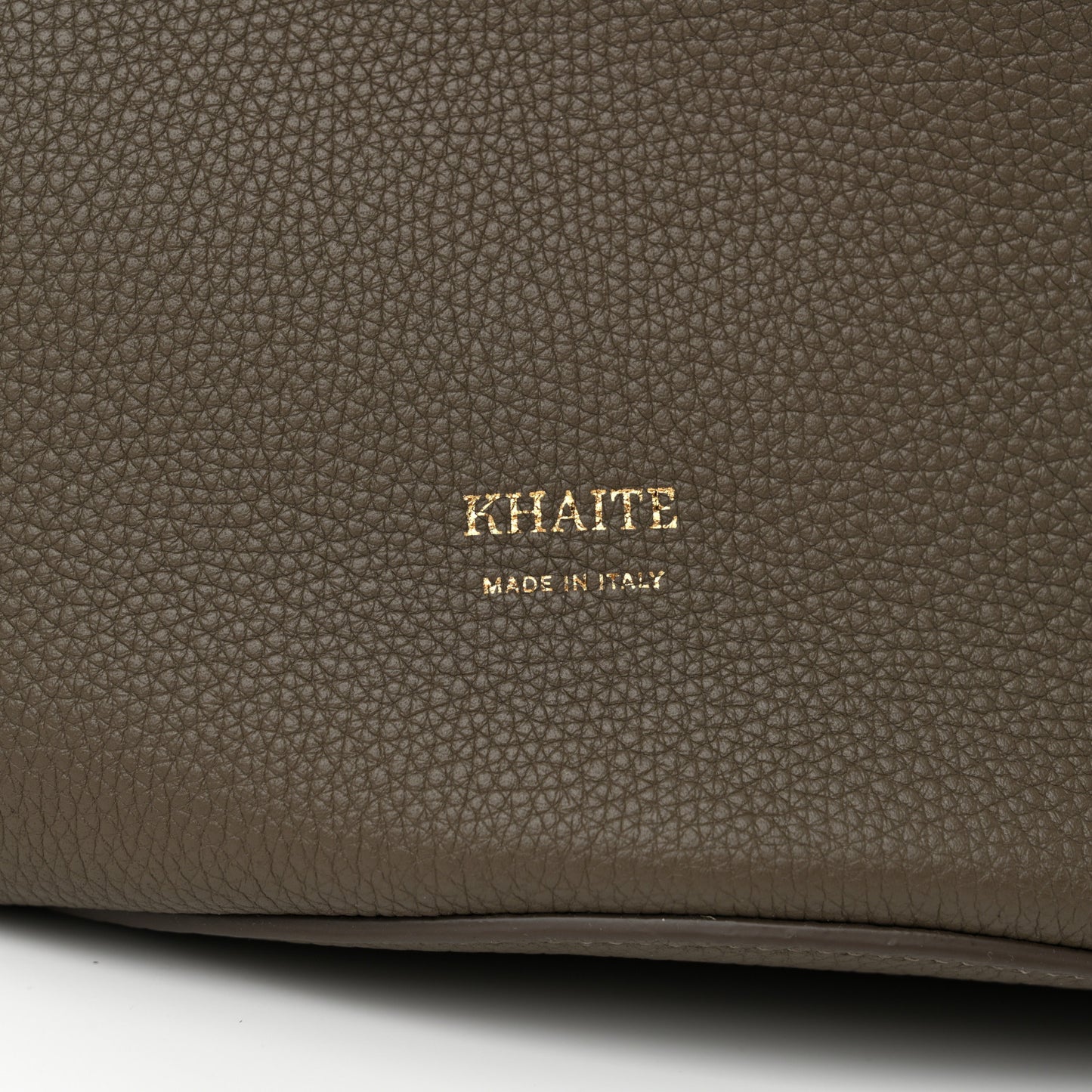 Pebbled Sport Calfskin Medium Lotus Tote Elephant