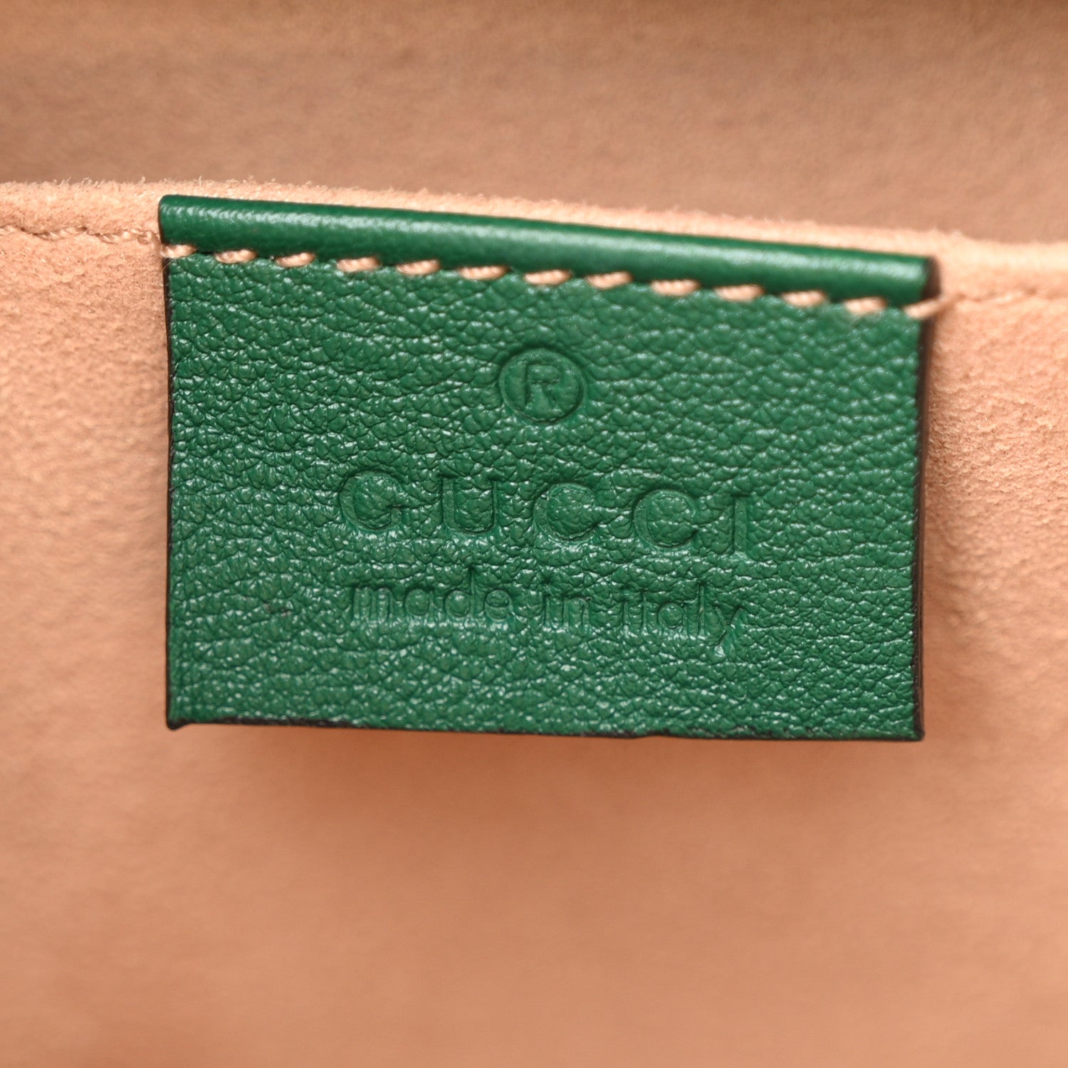 Gucci Wonka Grain Calfskin Small Diana Tote Bag Green Yellow Fluo 6 of 10