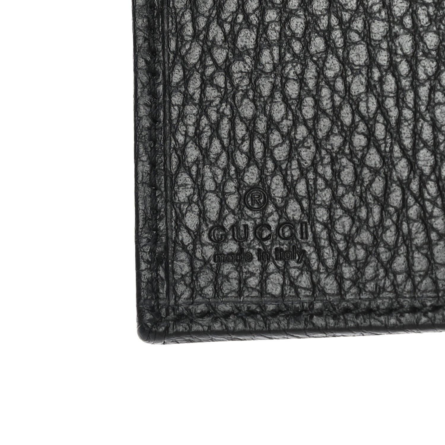Gucci Dollar Calfskin GG Marmont Zipped Wallet Black 7 of 11