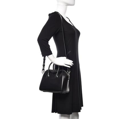 Givenchy Shiny Lord Calfskin Mini Antigona Black 2 of 10