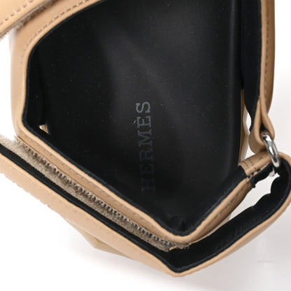 Hermes Lambskin Junior Womens Sandals 38 Beige Albinos 8 of 10