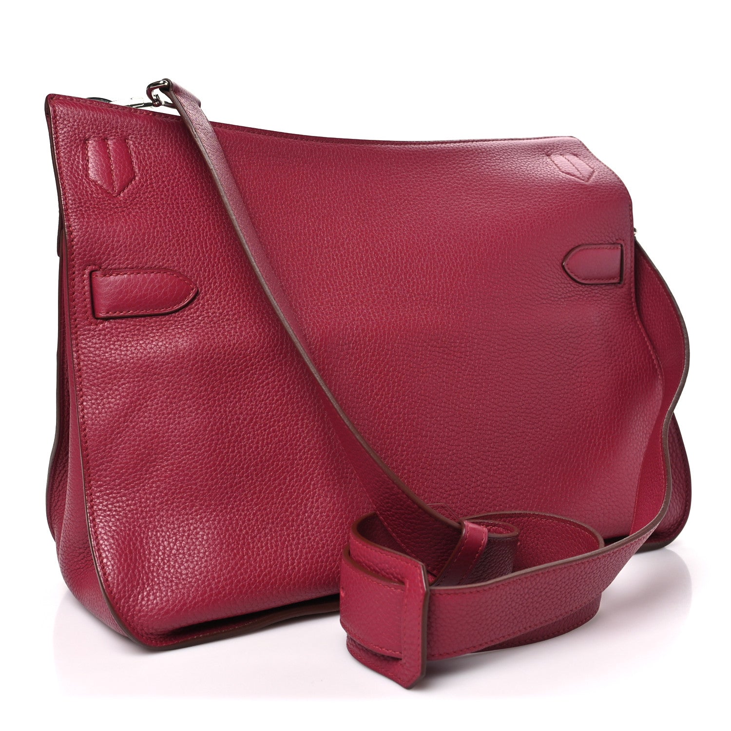 Hermes Taurillon Clemence Jypsiere 34 Rubis 3 of 10