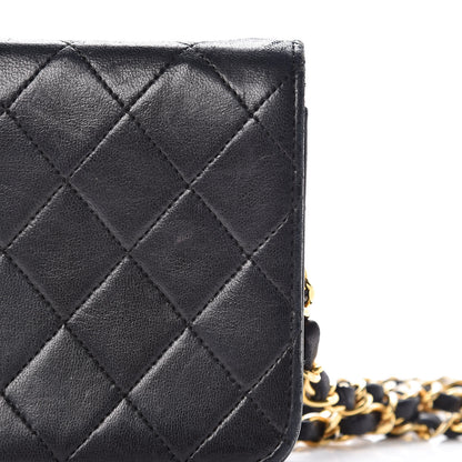 Chanel Lambskin Quilted Mini Flap Black 12 of 15