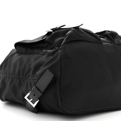 Prada Re-Nylon Tessuto Saffiano Medium Backpack Black 10 of 11
