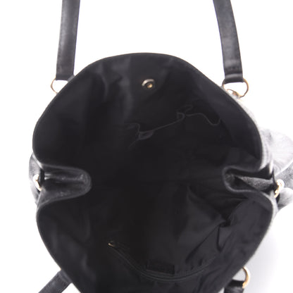 Gucci Guccissima Full Moon Tote Black 5 of 12