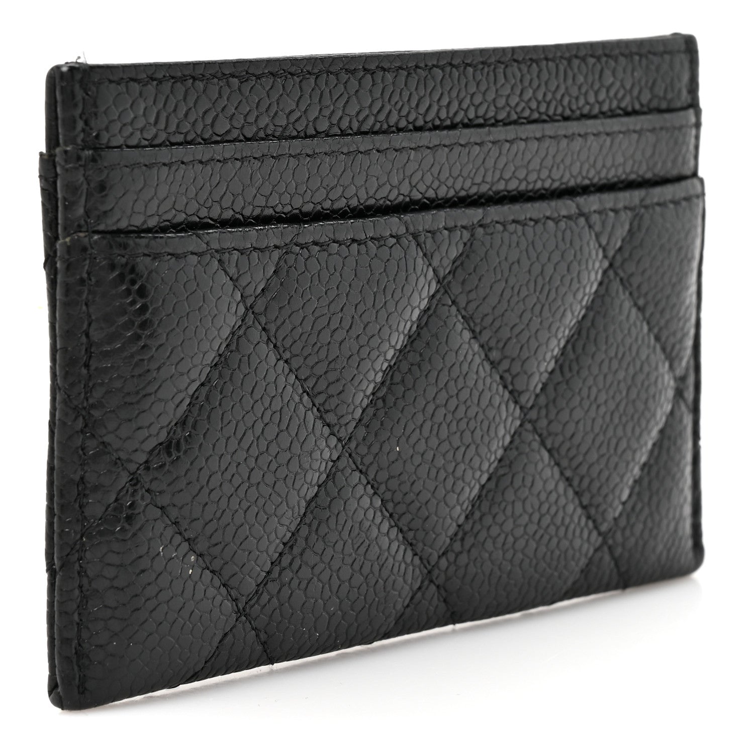 Chanel Caviar Quilted Incognito Card Holder Black Black 3 of 8