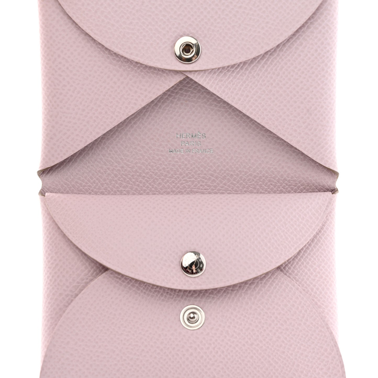 Epsom Calvi Duo Card Case Mauve Pale
