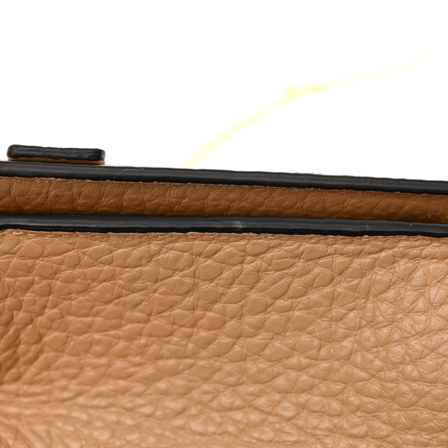 Calfskin Small Ora Top Handle Bag Beige