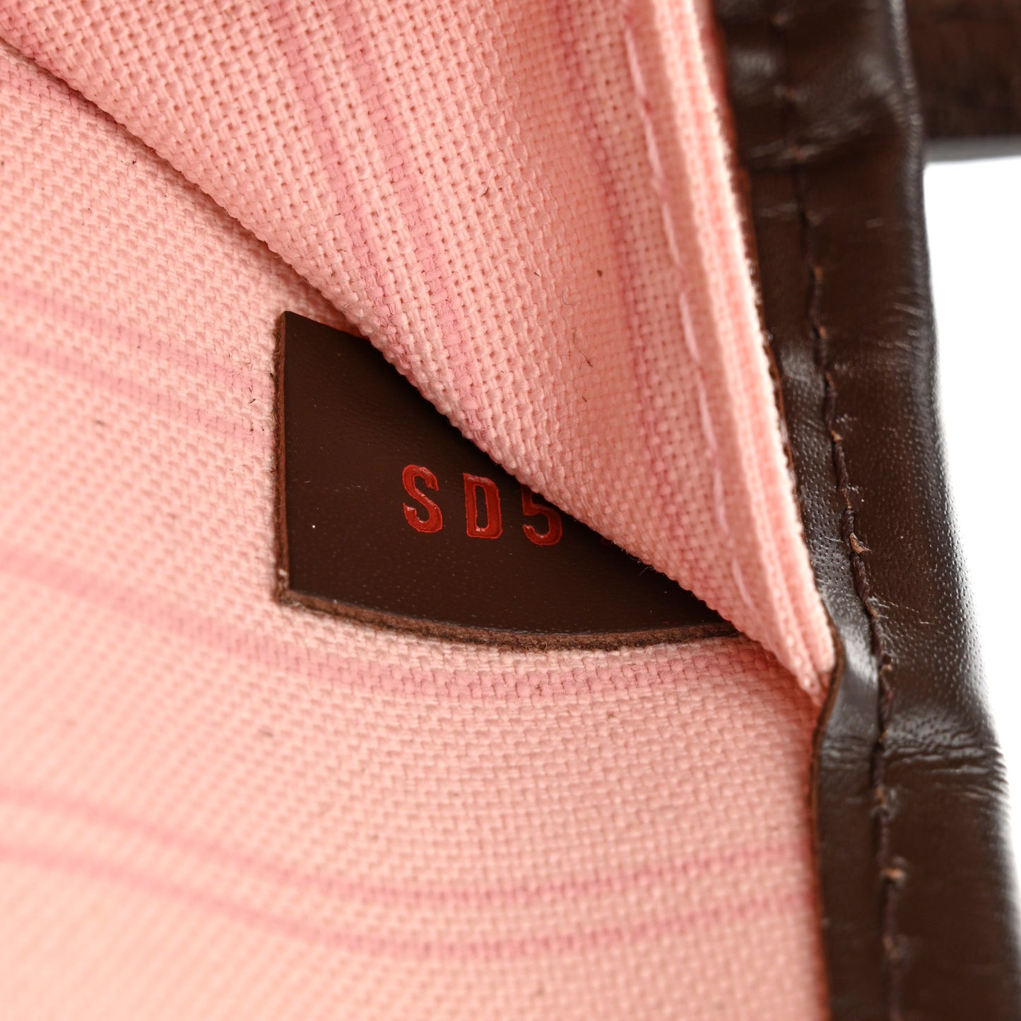 Damier Ebene Neo Neverfull MM Rose Ballerine