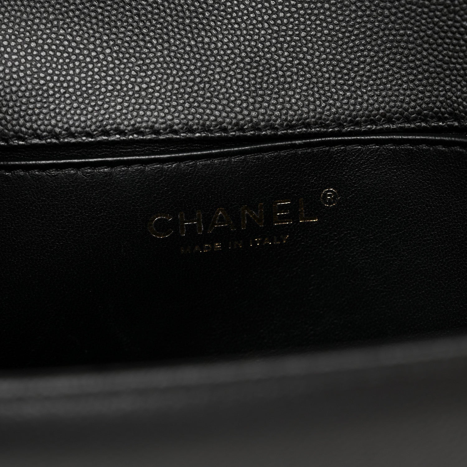 Chanel Caviar Quilted Medium Boy Flap Black 6 of 10