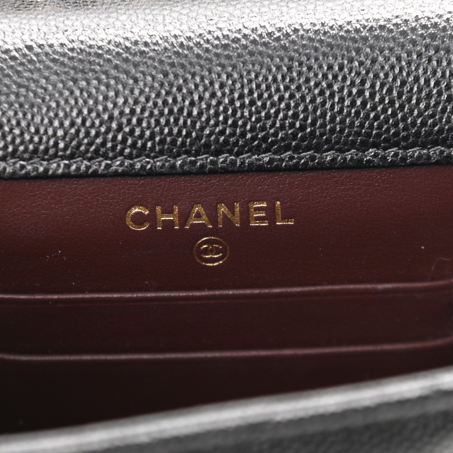 Chanel Caviar Quilted Classic Phone Holder Black 6 of 12