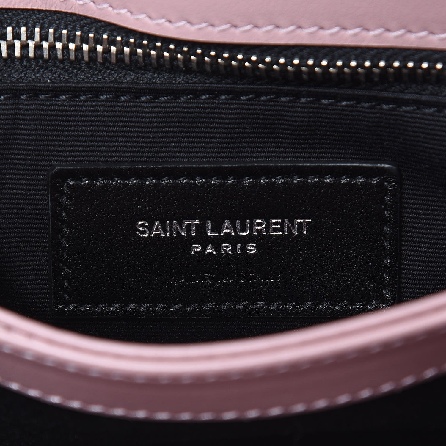 Saint Laurent Calfskin Y Quilted Monogram Toy Loulou Crossbody Bag Tender Pink 6 of 11