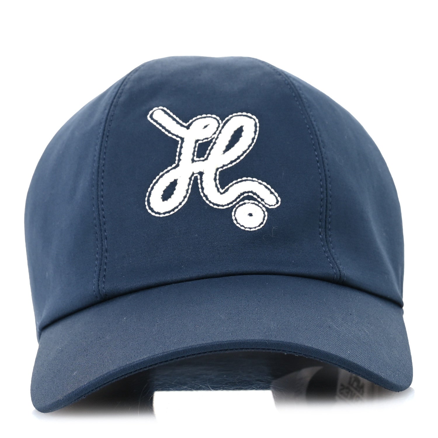 Hermes Cotton Twill Serena Nautic Cap 59 Blueberry 3 of 9
