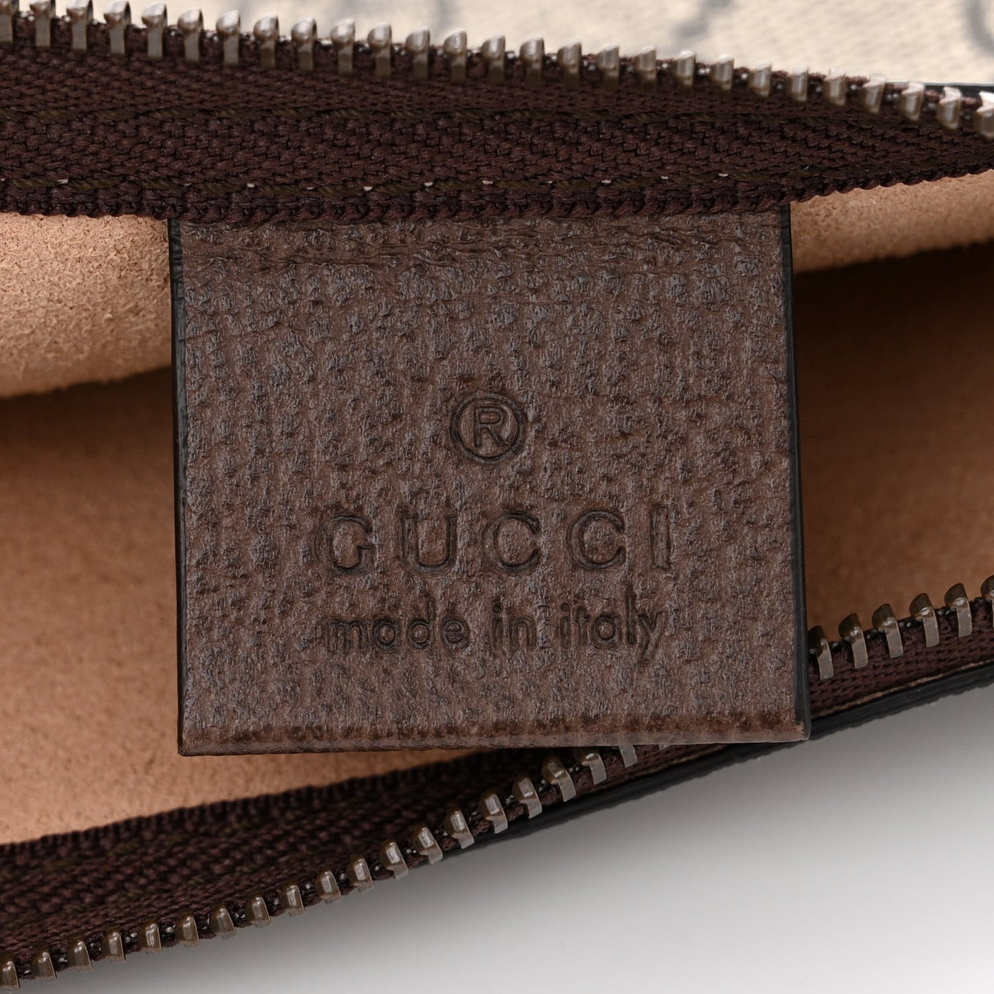 GG Supreme Monogram Web Ophidia Tote Brown