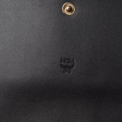 MCM Metallic Visetos Continental Flap Wallet Gold 5 of 9