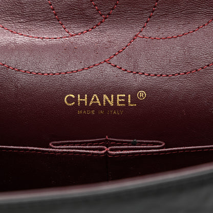 Chanel Aged Calfskin Quilted 2.55 Reissue 227 Flap Black 6 of 13