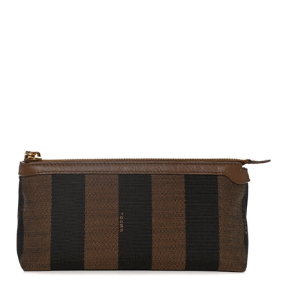 Fendi Pequin Vitello Pouch Tobacco Foresta 1 of 13