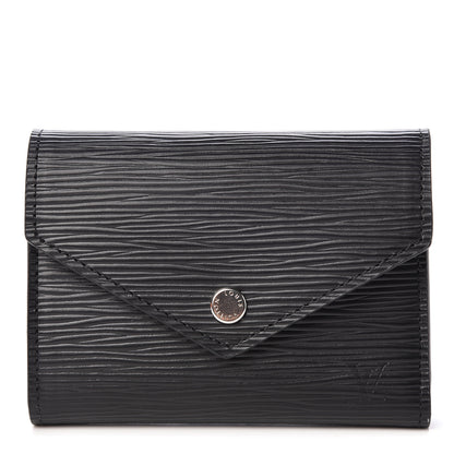 Louis Vuitton Epi Victorine Wallet Black 1 of 6