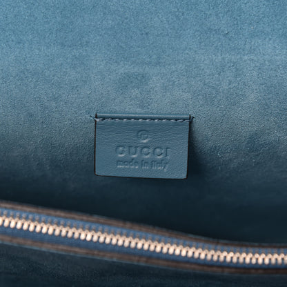 Gucci GG Supreme Monogram Angry Cat Embroidered Medium Dionysus Shoulder Bag Beige Ultramarine 6 of 9