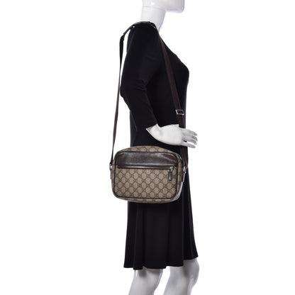 Gucci GG Plus Monogram Shoulder Bag Dark Brown 2 of 16