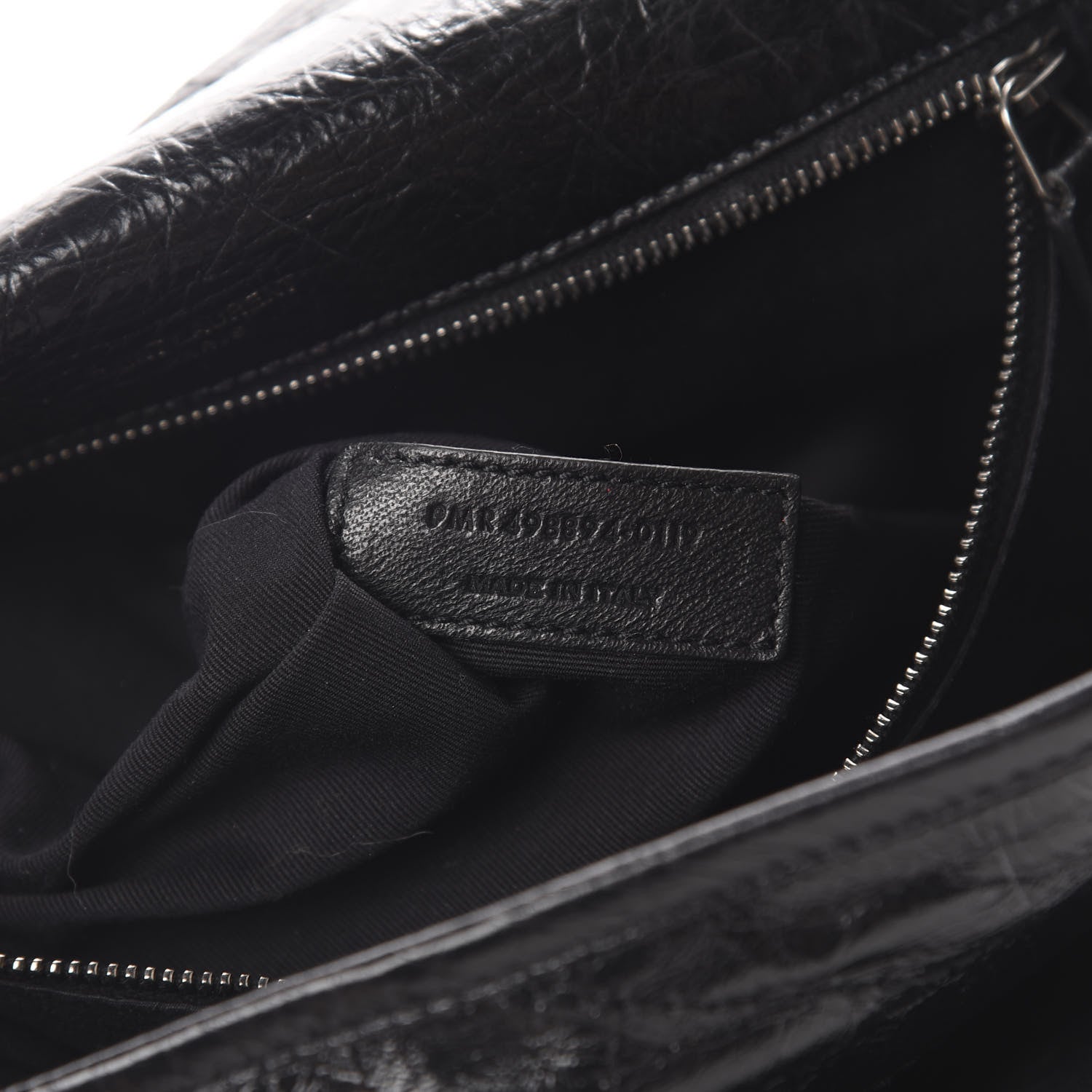 Saint Laurent Crinkled Calfskin Matelasse Monogram Medium Niki Chain Satchel Black 7 of 18