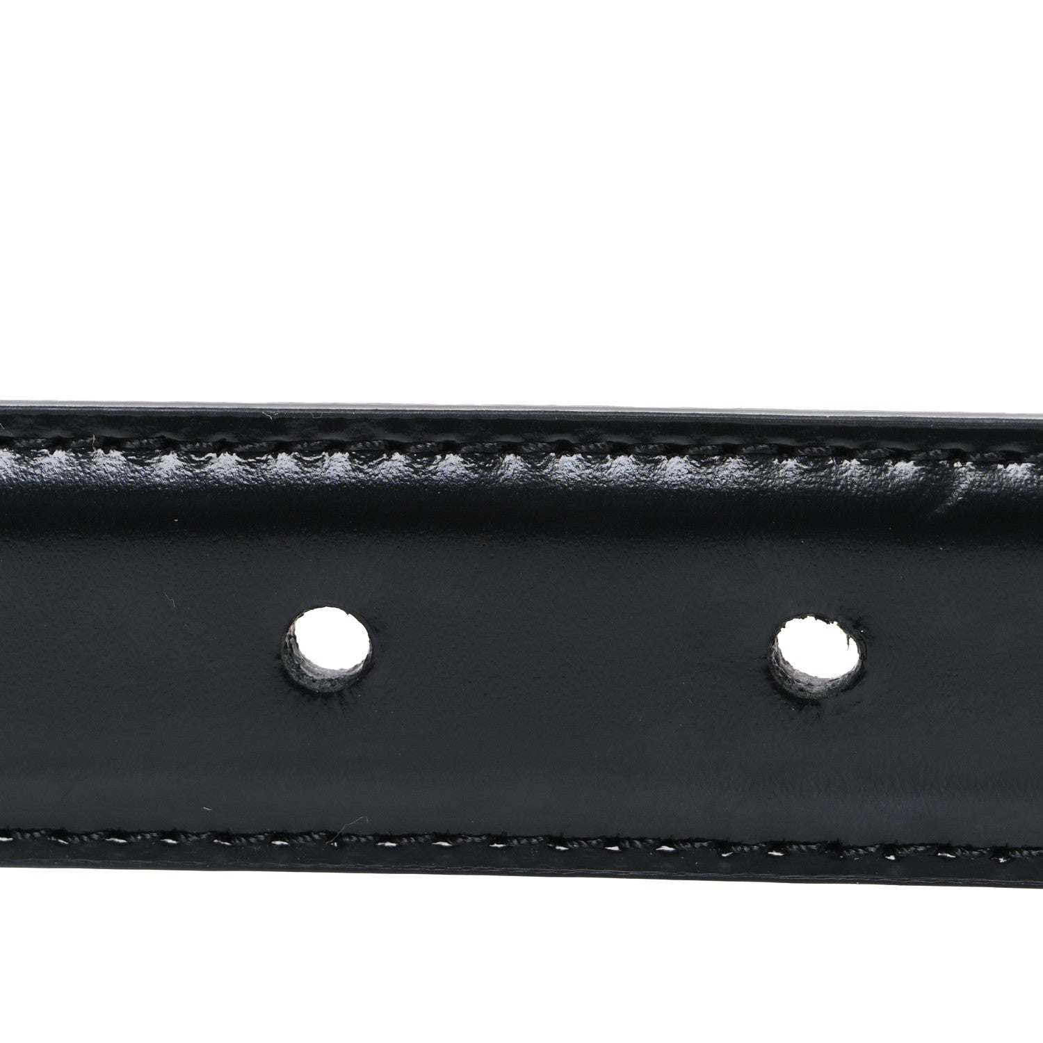 Celine Box Calfskin Medium 25mm Triomphe Belt 70 Black 3 of 6