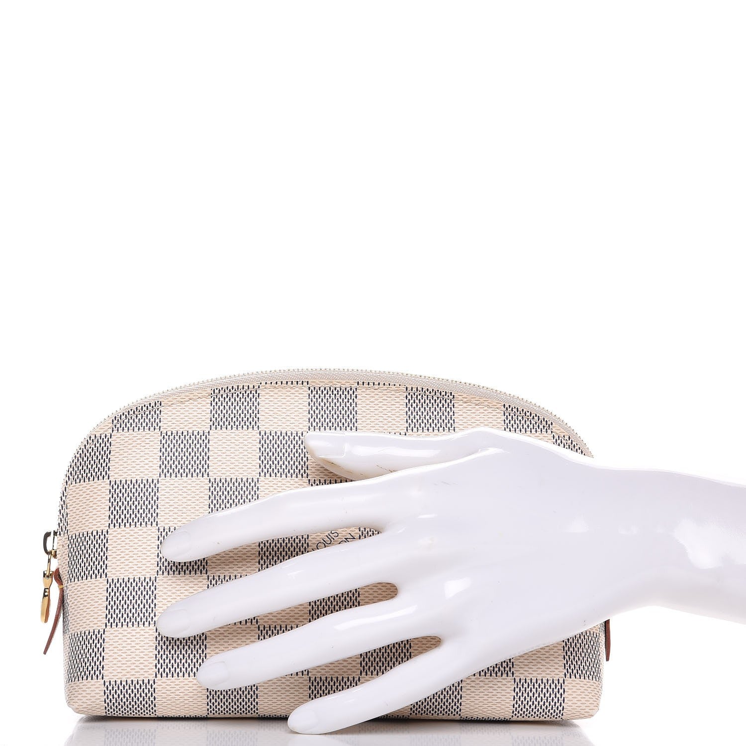 Louis Vuitton Damier Azur Cosmetic Pouch 2 of 7