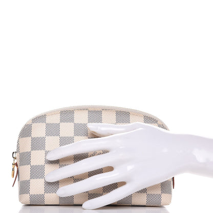Louis Vuitton Damier Azur Cosmetic Pouch 2 of 7