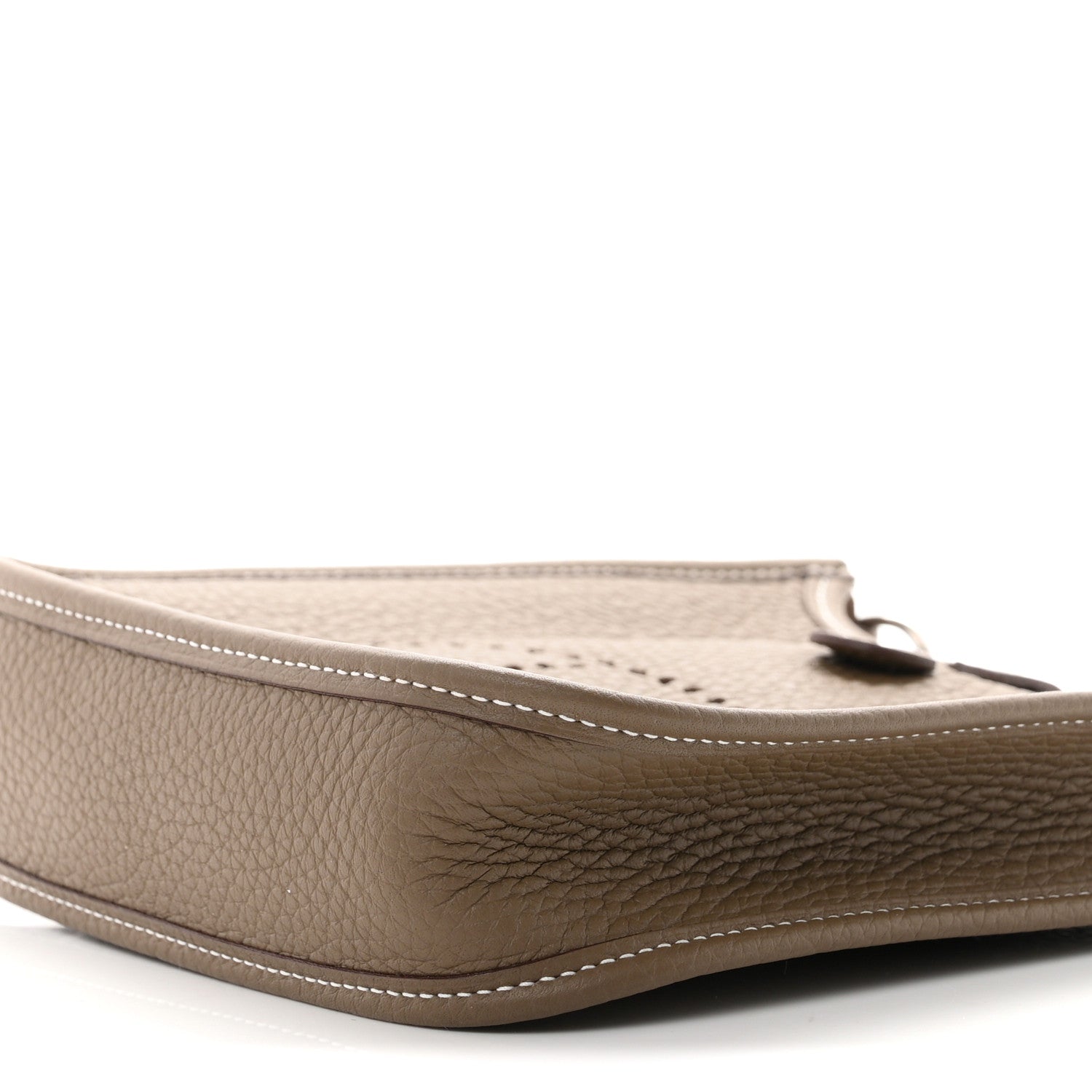 Hermes Taurillon Clemence Evelyne TPM Etoupe Bleu Indigo 10 of 11
