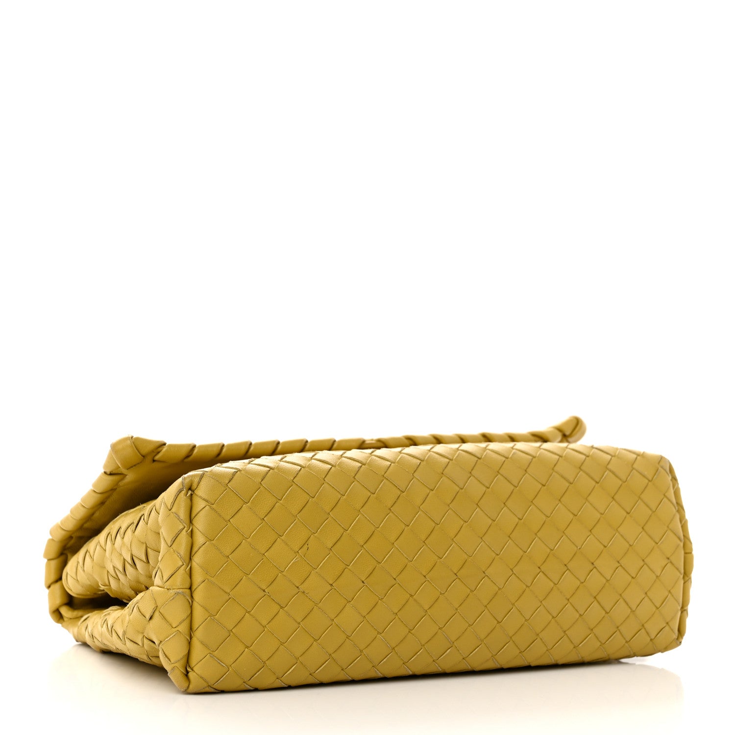 Bottega Veneta Nappa Intrecciato Small Olimpia Shoulder Bag Chartreuse 4 of 17