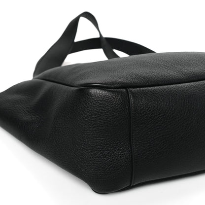Saint Laurent Grained Deerskin Bea Tote Black 8 of 9