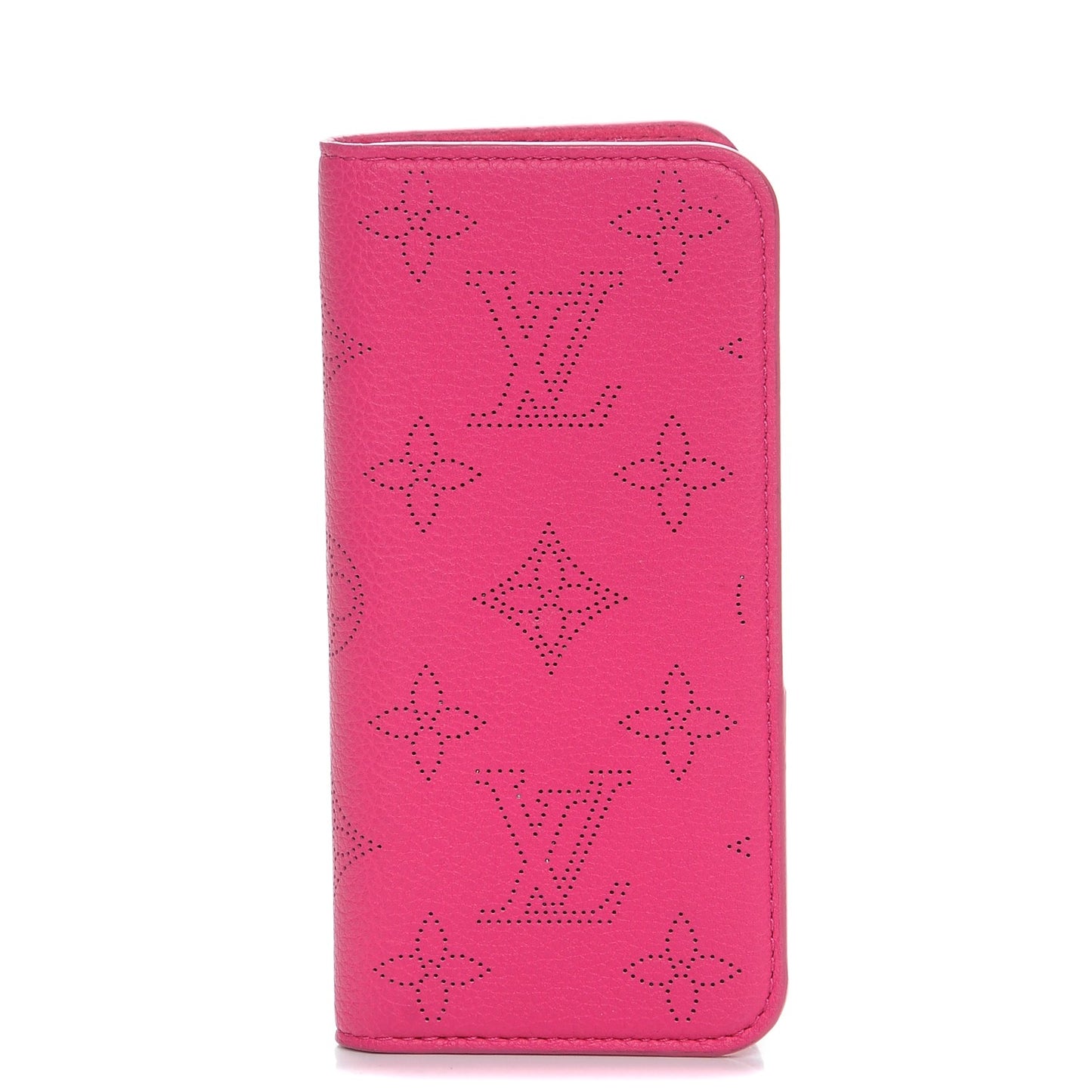Monogram Cuir iPhone 7 Folio Case Fuchsia