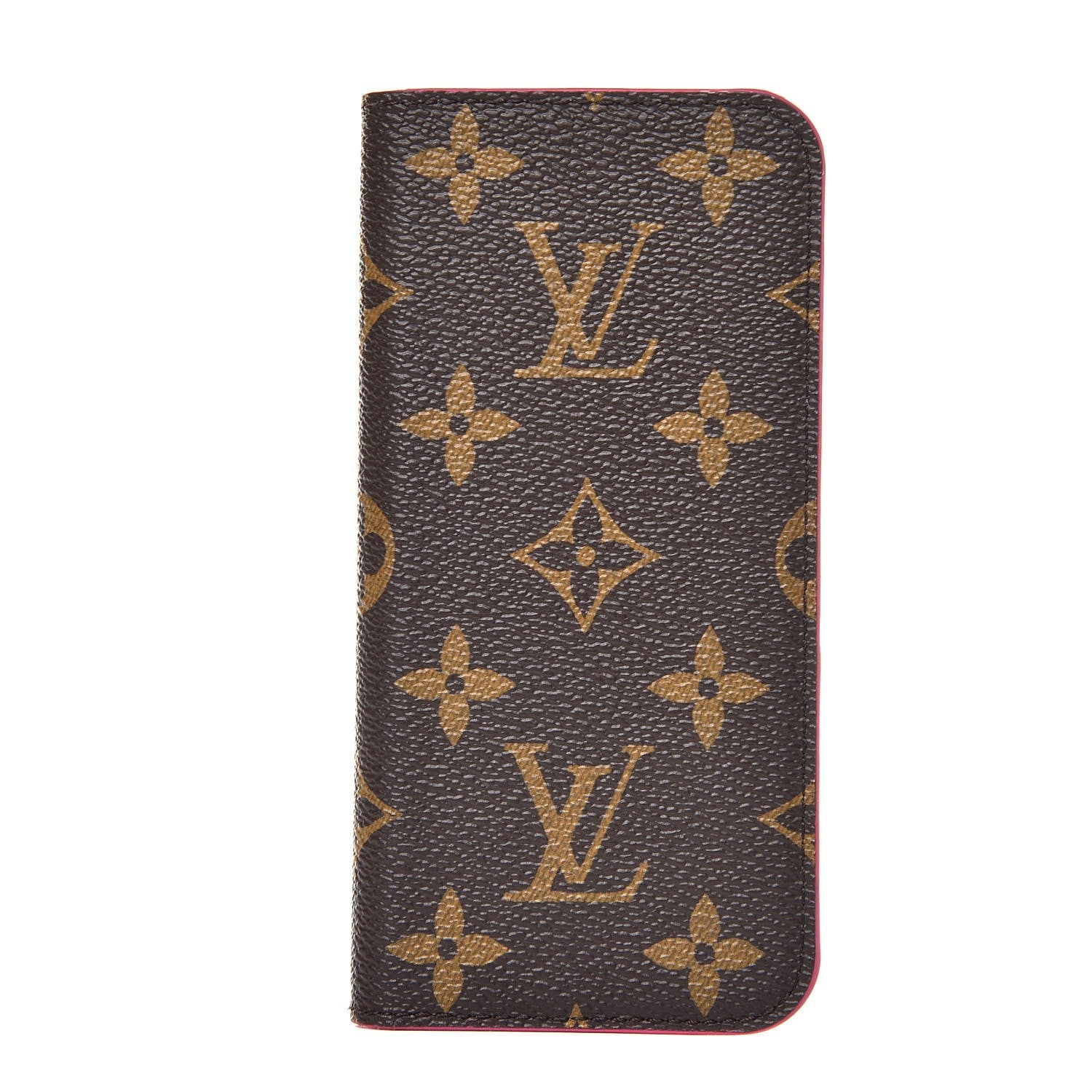 Louis Vuitton Monogram iPhone 7 Folio Case Pink 1 of 6