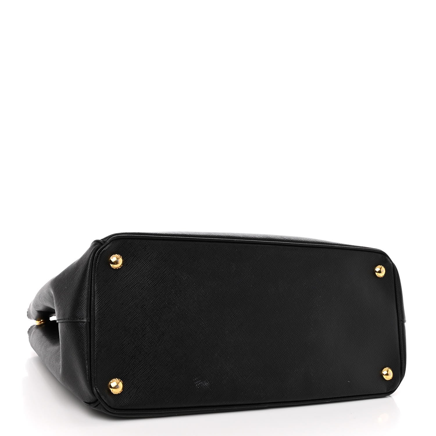 Prada Saffiano Medium Galleria Double Zip Tote Black 4 of 11