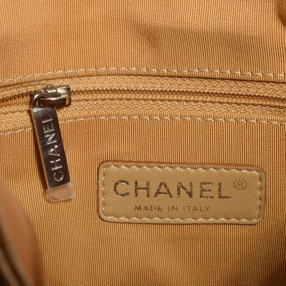 Chanel Washed Lambskin Chain Around Hobo Beige 7 of 8