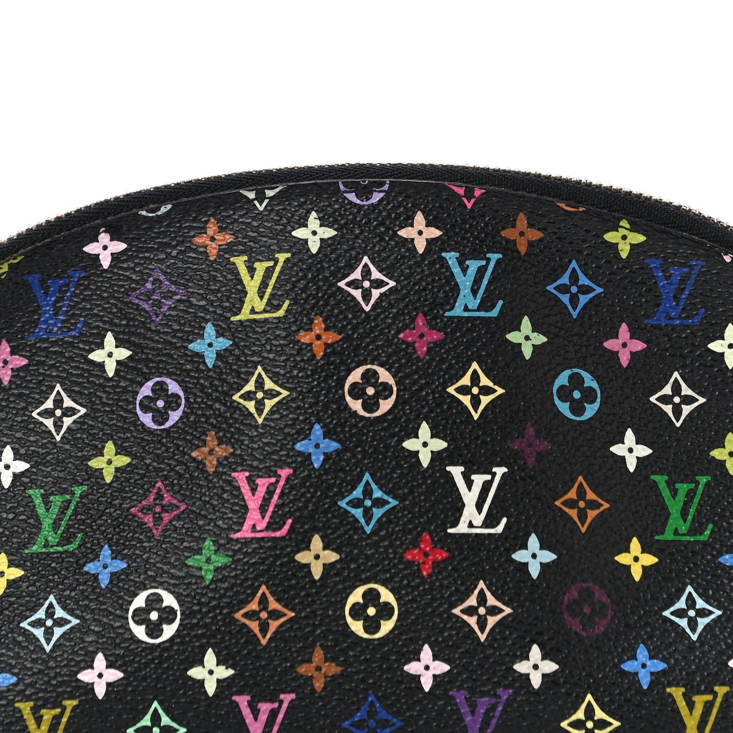 Monogram Multicolor Cosmetic Pouch Black Grenade